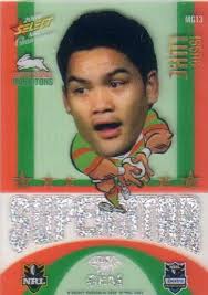 2009 NRL Champions Mascot Gem #MG13 Issac Luke Rabbitohs