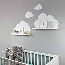 Wandtattoo Wolken In Weiss Fur Ikea Regalbrett Ribba Mosslanda 55 Cm Bilderleiste Fur Babyzimmer Kinderzimmer Aufkleber Fur Wand Und Tapete Dekoideen Online Kinderzimmer Aufkleber Wandtattoo Wolken Babyzimmer Wandgestaltung