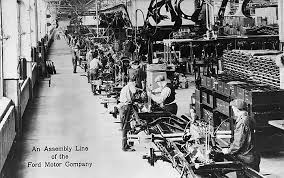 Eine Montagelinie Bei Der Ford Motor Company, Um 1910-2... (#325757)