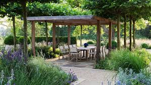 Beautifully Delineated Outdoor Entertainment Space Created By Marcus Barnet Garden Design Are You Making Backyard Garden Landscape Backyard Backyard Garden