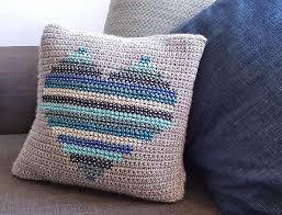 Ravelry Cross My Heart Cushion Pattern By Jo Creates
