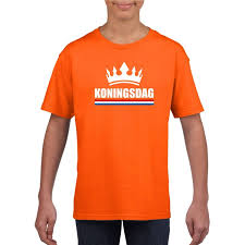 Een kroon knutselen, dat mag eigenlijk niet ontbreken op koningsdag! Oranje Koningsdag Met Een Kroon Shirt Kinderen Oranje Koningsdag Kleding L 146 152 Blokker
