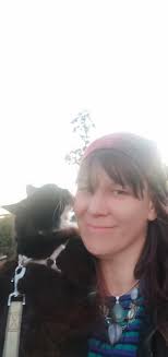 In honorOf Skelly Gate 2025 Boner decided to call his ghoul friend Luna to  join in the solidarity! So now he doesn't have to ride in the car by  himself he will