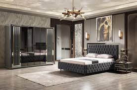 Queen puckered diamond duvet cover , $445.00 is product price. Casa Padrino Luxury Art Deco Bedroom Cabinet Gray Gold 265 X 67 X H 220 Cm Noble Solid Wood Wardrobe With 6 Mirrored Doors Bedroom Furniture Luxury Quality