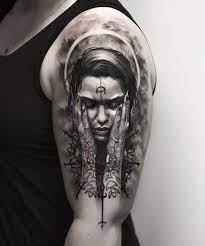 Guardian Angel Upper Arm Tattoos For Guys Arm Tattoo Tattoos