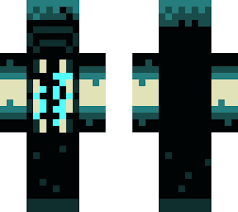 This new update is called minecraft 1.17 caves and cliffs. The Warden From The Minecraft 1 17 Caves And Cliffs Update Minecraft Skin
