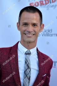 Emerson Collins Attends Very Sordid Wedding Editorial Stock Photo