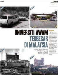 Sejak diresmikan menjadi universitas pada tahun 1975, utm telah memainkan peran penting sebagai kontribusi terbesar di malaysia dalam penyediaan. Universiti Awam Terbesar Di Malaysia Klik
