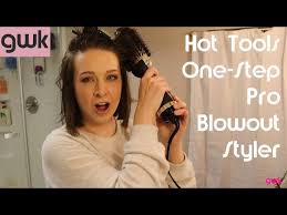 Hot tools one step blowout | tutorial + honest review. Hot Tools Professional One Step Blowout Styler First Impressions And Try Out Youtube