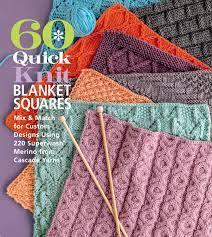 7 rows by 8 rows make 77 squares. 60 Quick Knit Blanket Squares Vebuka Com