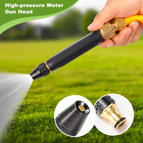 High-Pressure Water Spray Gun Nozzle | Spray for Car & Garden