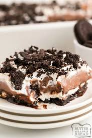 Layers of chocolate chip cookies, cream cheese, chocolate pudding, and cool whip. Mouthwatering Pudding Desserts Cook Clean Repeat
