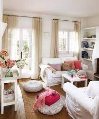 10 Sneaky Ways To Make A Small Space Look Bigger Decor Home Living Room Small Living Room Decor Home Living Room