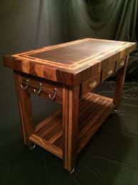 Custom Beautiful Black Walnut End Grain Butcher Block Kitchen Etsy Butcher Block Kitchen Cart Butcher Block Kitchen Small Kitchen Cabinets
