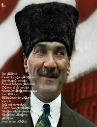 Gazi Mustafa Kemal Ataturk Mavi Gozler Mavi Tarih