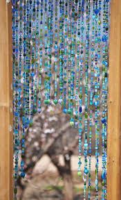 Arch Shaped Glass Beaded Curtain For A Door Made To Order Etsy Rideau Perle Rideau De Porte Exterieur Rideaux