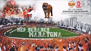 Adanaspor, amatör olarak 4 nisan 1932 tarihinde kurulmuş olup 23 ocak 1954 tarihinde mehmet şanlıtürk, mehmet eroğlu, mustafa bekbaş, ali gedikbaş. Adanaspor Balikesirspor Adanaspor Taraftarlar Dernegi