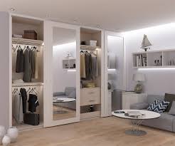 Whether wood, glass cabinets, plastic laminate or more stylish and modern look. Bedroom Wardrobe Design With Mirror Inside Trendecors