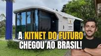 Conheci a primeira Casa Móvel FUTURISTA do Brasil! (visita completa)