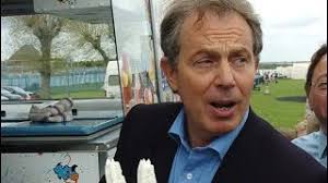 Tony Blair and Gordon Brown campaign with ice creams in 2005