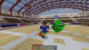 How to make a basketball hoop. Basketball By Pathway Studios Minecraft Marketplace Via Playthismap Com