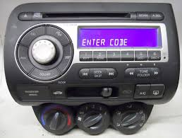 The last part is to visit honda's radio navicode website and enter the vin serial number and few other personal details like your zip code and email. Honda Fit 2007 2008 Factory Stereo Mp3 Cd Player Oem Radio 39101slnc010m1