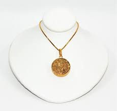 Milor Italy Druzy Blue Gold Reversible 14kt Yellow Gold Etsy Yellow Gold Pendants Gold Pendant Womens Necklaces