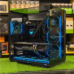 Moderne High-End PC-Systeme setzen auf komplexe Kühllösungen, AI generated