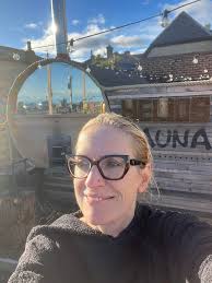 Lovely pre Christmas dip and sauna…