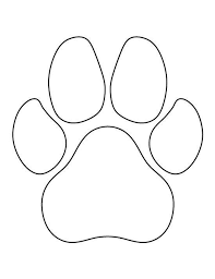 Gograph allows you to download affordable illustrations and eps vector clip art. Dog Paw Print Template Schablonen Verzierung Nahmuster Hundepfoten