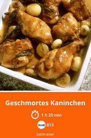 Geschmortes Kaninchen Rezept In 2020 Rezepte Kaninchenbraten Rezept Und Fleisch Gerichte