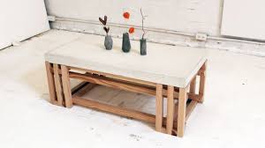 The concrete portion will take a bit more time, but will give you a beautiful top that will last for years. 18 Diy Concrete Coffee And Side Tables