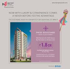 Swiss Boulevard Postal Colony Chembur 2 3 Bhk Well Planned Homes With Sky Recreation On Terrace Level Rs 1 8 Cr Onwa Project Finance How To Plan Terrace