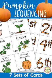 Learn About The Pumpkin Life Cycle With This Sequencing Activity Your Students Will Love Using Sequencing Activities Pumpkin Life Cycle Sequencing Worksheets