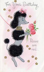 Electronics Cars Fashion Collectibles Coupons And More Ebay Poodle Card Vintage Greeting Cards Vintage Birthday Cards