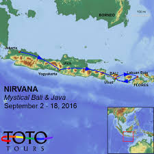 Includes index of places and distance table. Stepmap Bali Java Landkarte Fur Indonesia