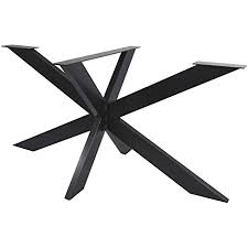 Divide that sum by 3 and you get 1,008. Magnetic Mobel Table Frame Spider Table Legs Cross Frame Table Skids Steel Metal Dining Table Desk Conference Table 150 X 83 Cm Black Amazon De Home Kitchen