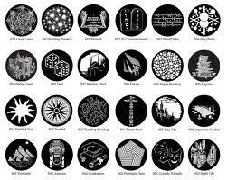 Gobo Lights Templates Gobo Diy Slides Light Photography