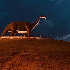 Established in may 1936, dinosaur park is set on a hill and houses seven life size dinosaur structures. Night Time At Dino Park Picture Of Dinosaur Park Rapid City Tripadvisor