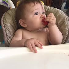 Cooking dinner with a toddler's help