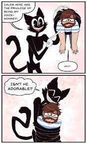 Because Voice Claim Headcanon By Katelynntheg On Deviantart Cartoon Cat Drawing Cartoon Cat Cartoon