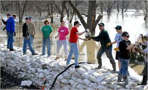 Properly filled and placed sandbags can act as a barrier to divert moving water around, instead of through, buildings. Innovations Replace Sandbags In Fight Against Floods The New York Times