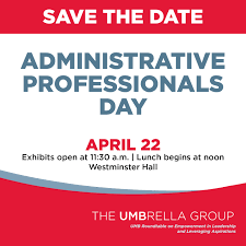 Secretaries day and admin day. The Elm Save The Date Administrative Professionals Day On April 22