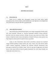 You can do the exercises online or download the worksheet as pdf. Bab 3 Metodologi Kajian Edit Docx Bab 3 Metodologi Kajian 3 1 Pengenalan Dalam Bab Ini Pengkaji Akan Menerangkan Tentang Reka Bentuk Kajian Kaedah Course Hero