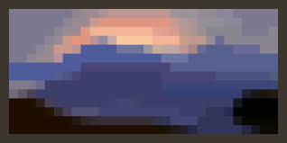 Sunset Minecraft Painting Google Search Sunset Painting Painting Minecraft Painting