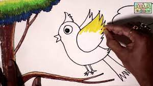 Hoto draw animals, how to draw halloween, easter or christmas characters and much more. How To Draw A Bird Online Drawing Class Lesson 14 For Kids S 2 Youtube