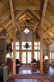 In contrast, a post and beam connection does not use mortise and tenon joinery. Mill Creek Post Beam Company Mirror Lake Timber Frame House Plans Timber Home Living Timber Frame Homes Timber House Timber Frame House