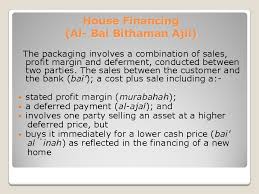 Why people chooses housing loan instead of home financing? Ib 1005 Deposits And Financing Practices Of Islamic