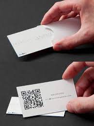 Due to the size of these envelopes, most printers cannot feed them. Elegant Envelope Card Qr Code Business Card Graphic Design Business Card Business Cards Creative
