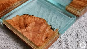 Resin works as a primer and coating on flooring and countertops as well. Diy Resin And Wood Coasters Diy Huntress